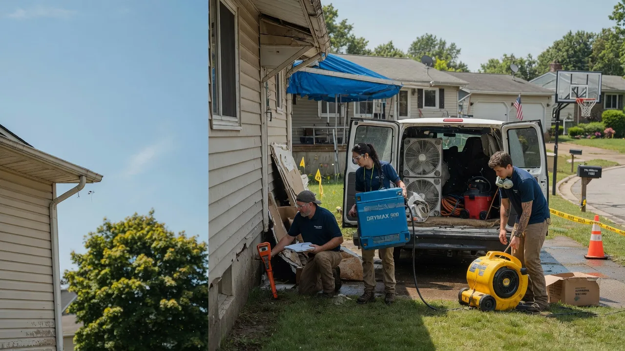 Ceiling Leak Cleanup in Marion, VA near me