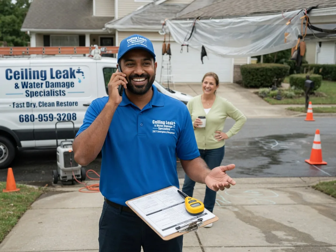 Ceiling Leak Cleanup Marion, VA FAQs